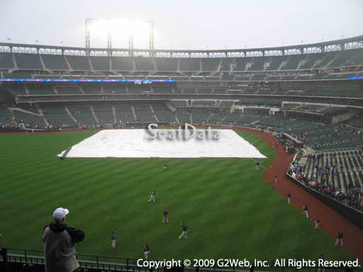Seat view from section 334 at Citi Field, home of the New York Mets