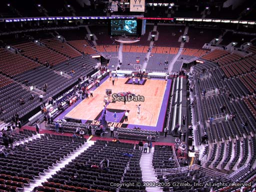 Seat view from section 314 at Scotiabank Arena, home of the Toronto Raptors
