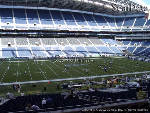 Seat view from section 237 at CenturyLink Field, home of the Seattle Seahawks