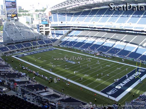 Seat view from section 329 at CenturyLink Field, home of the Seattle Seahawks