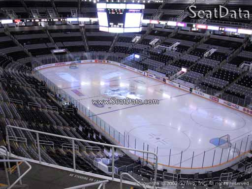 Seat view from section 211 at the SAP Center at San Jose, home of the San Jose Sharks