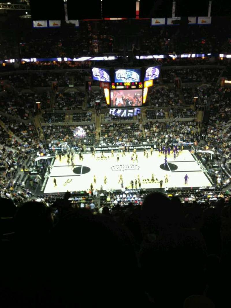 Seat view from Section 224 at the AT&T Center, home of the San Antonio Spurs