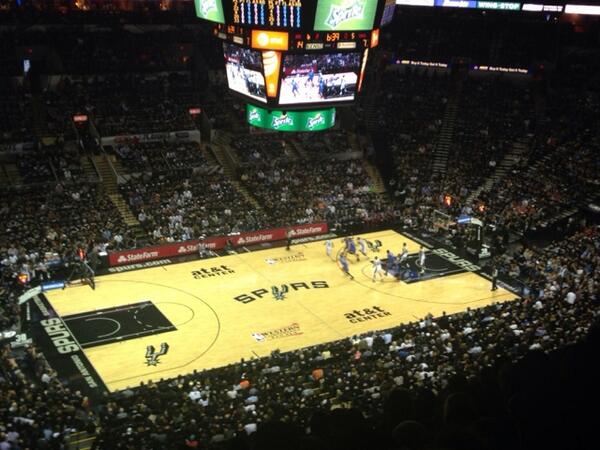 Seat view from Section 226 at the AT&T Center, home of the San Antonio Spurs