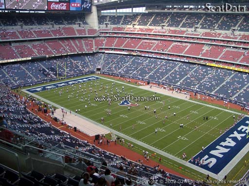 Seat view from section 603 at NRG Stadium, home of the Houston Texans