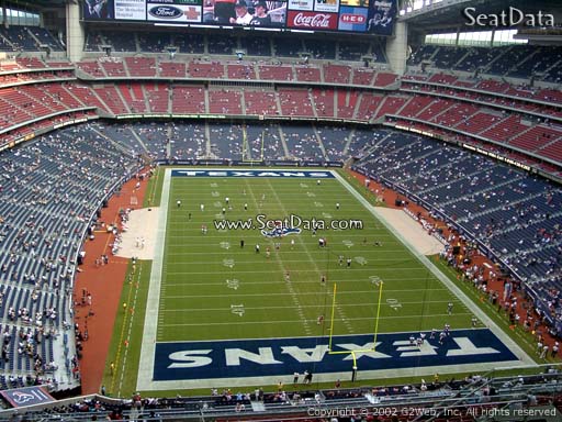 Seat view from section 623 at NRG Stadium, home of the Houston Texans