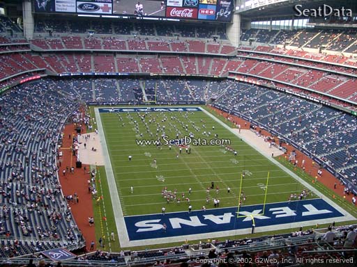 Seat view from section 650 at NRG Stadium, home of the Houston Texans