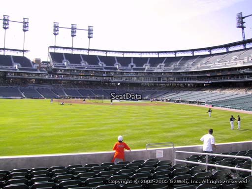 Seat view from section 150 at Comerica Park, home of the Detroit Tigers