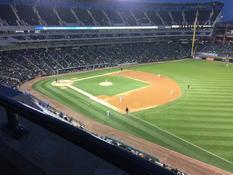 Seat view from section 516 at Guaranteed Rate Field, home of the Chicago White Sox