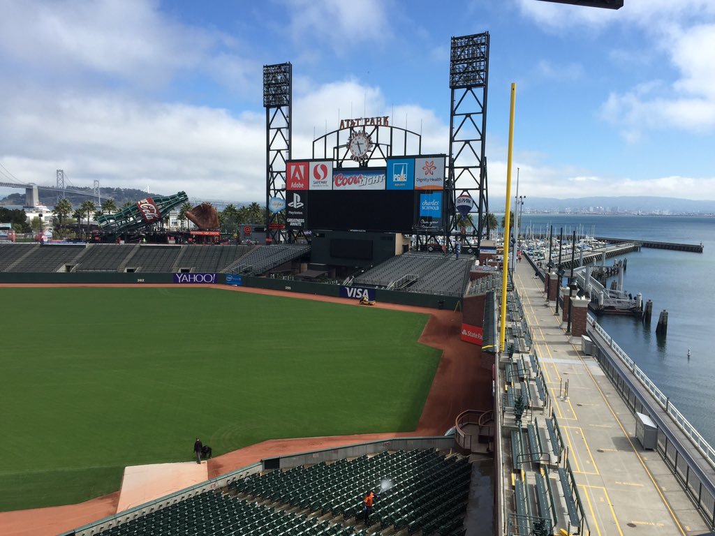 AT&T Park Seating Chart & Game Information
