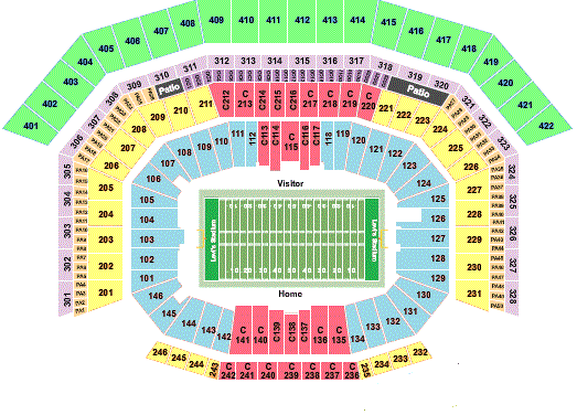 Levi's Stadium Seating Chart, Views and Reviews | San Francisco 49ers