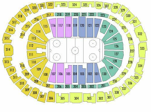 Section 218 at PNC Arena 