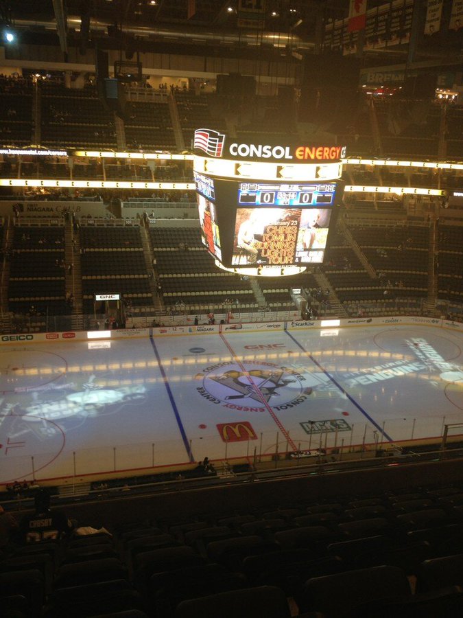 PPG Paints Arena, Pittsburgh PA - Seating Chart View