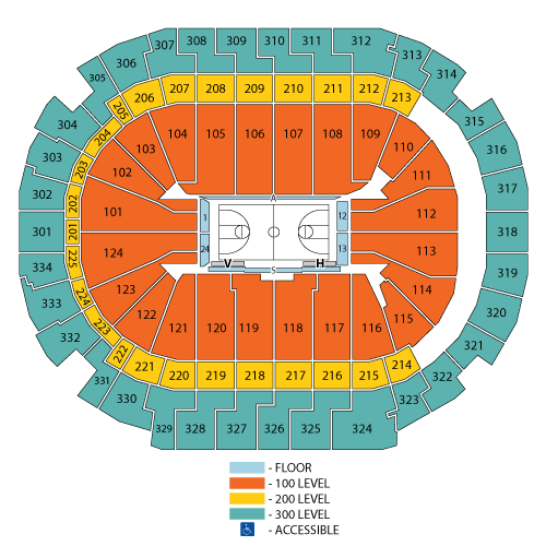 American Airlines Center Seating Chart & Map