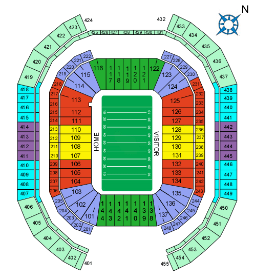 Glendale Arizona Stadium Seating Chart