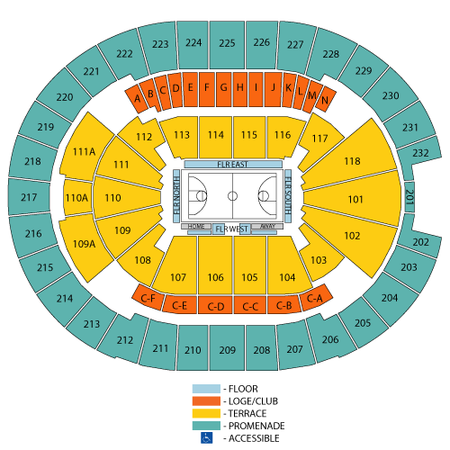 Amway Center Tickets & Seating Chart - Event Tickets Center