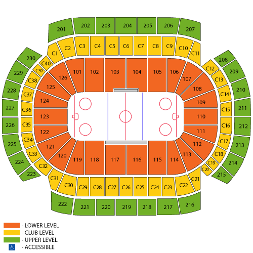 chicago blackhawks stadium  seating chart