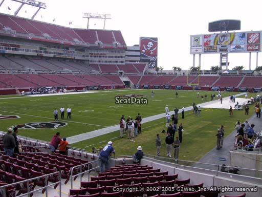 WAUC 102.1 - Tampa - Buccaneers Announce Additional Seating. With nearly  4,000 new seats added to the taxpayer owned stadium it will increase the  capacity to 70,000. The new seating area named